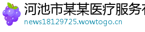 河池市某某医疗服务有限公司